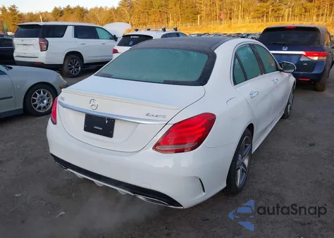 2015 Mercedes-Benz C 300 4Matic/Luxury 4Matic/Sport 4Matic from USA, damaged, VIN 55SWF4KB3FU008360